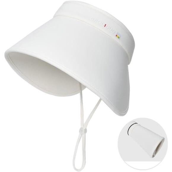 Sun Visor Hats for Women C-white - Picture 1 of 7